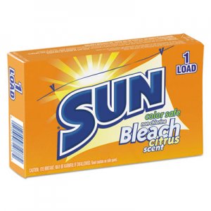 Sun Color Safe Powder Bleach, Vend Pack, 1 load Box, 100/Carton VEN2979697 VEN 2979697