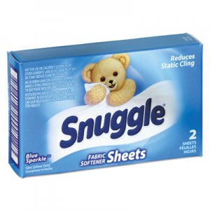 Snuggle Vend-Design Fabric Softener Sheets, Blue Sparkle, 2 Sheets/Box, 100 Boxes/Carton VEN2979929 VEN 2979929