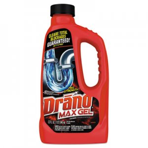 Drano Max Gel Clog Remover, 32 oz Bottle, 12/Carton SJN694768 694768