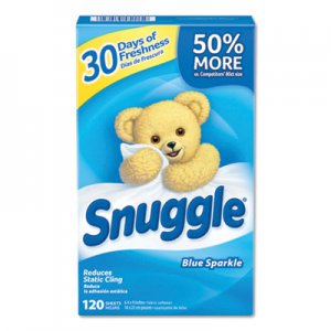 Snuggle Fabric Softener Sheets, Fresh Scent, 120 Sheets/Box, 6 Boxes/Carton DIA45115 45115