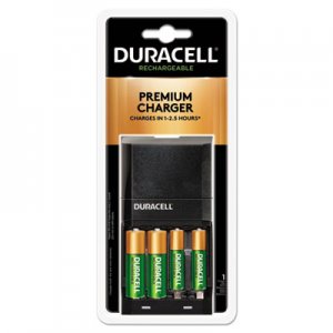 Duracell ION SPEED 4000 Hi-Performance Charger, Includes 2 AA and 2 AAA NiMH Batteries DURCEF27 CEF27