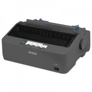 Epson LX-350 Dot Matrix Printer, 9 Pins, Narrow Carriage EPSC11CC24001 C11CC24001
