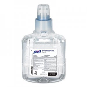 PURELL Advanced Foam Hand Sanitizer, LTX-12, 1200 mL Refill, Clear GOJ190502EA 1905-02