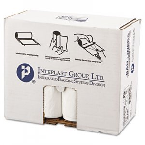 Inteplast Group Low-Density Can Liner, 30 x 36, 30gal, .7mil, White, 25/Roll, 8 Rolls/Carton IBSSL3036XHW2 WSL3036XHW-2