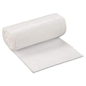 Inteplast Group Low-Density Can Liner, 24 x 32, 16gal, .5mil, White, 50/Roll, 10 Rolls/Carton IBSSL2432XHW WSL2432XHW