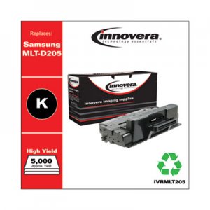 Innovera Remanufactured Black Toner, Replacement for Samsung MLT-D205L, 5,000 Page-Yield IVRMLT205