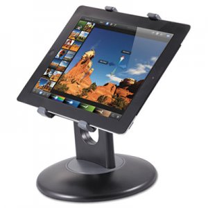 Kantek Stand for 7" to 10" Tablets, Swivel Base, Plastic, Black KTKTS710 TS710