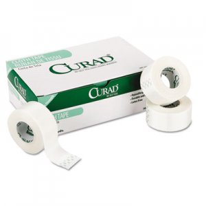 Curad First Aid Cloth Silk Tape, 1" Core, 2" x 10 yds, White, 6/Pack MIINON270102 NON270102