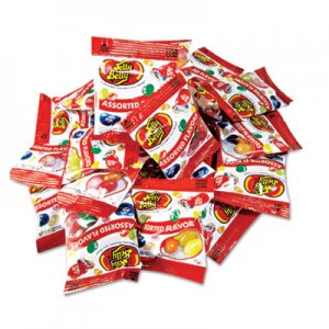 Jelly Belly Jelly Beans, Assorted Flavors, 300/Carton OFX72692 72692