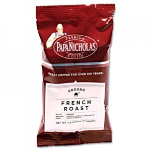 PapaNicholas Coffee Premium Coffee, French Roast, 18/Carton PCO25183 25183