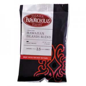 PapaNicholas Coffee Premium Coffee, Hawaiian Islands Blend, 18/Carton PCO25181 25181