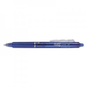 Pilot FriXion Clicker Erasable Retractable Gel Pen, Fine 0.7 mm, Blue Ink, Blue Barrel PIL31451 31451