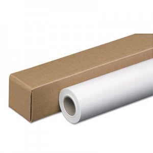 ICONEX Amerigo Wide-Format Paper, 2" Core, 24 lb, 36" x 300 ft, Coated White ICX90750219 46300