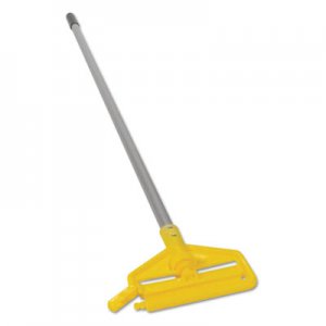 Rubbermaid Commercial Invader Aluminum Side-Gate Wet-Mop Handle, 1 dia x 60, Gray/Yellow RCPH136 FGH136000000