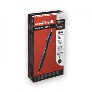 Uni-Ball 207 BLX Series Retractable Gel Pen, 0.7 mm, Black Ink, Translucent Black Barrel UBC1837931 1837931