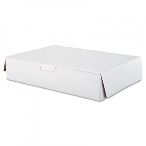 SCT Tuck-Top Bakery Boxes, 19 x 14 x 4, White, 50/Carton SCH1029 SCH 1029