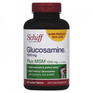 Schiff Glucosamine Plus MSM Tablet, 150 Count SFS11019 20525-11019