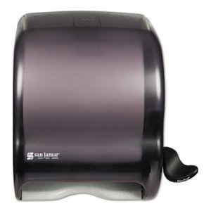 San Jamar Element Lever Roll Towel Dispenser, Classic, 12.5 x 8.5 x 12.75, Black Pearl SJMT950TBK T950TBK