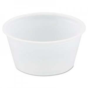 Dart Polystyrene Portion Cups, 2 oz, Translucent, 250/Bag, 10 Bags/Carton DCCP200N P200N