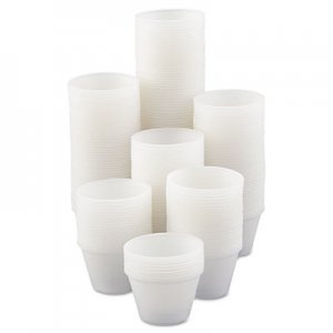 Dart Polystyrene Portion Cups, 4 oz, Translucent, 250/Bag, 10 Bags/Carton DCCP400N P400N