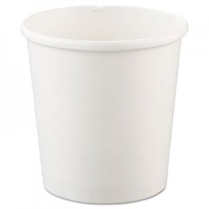 Dart Flexstyle Double Poly Paper Containers, 16 oz, White, 25/Pack, 20 Packs/Carton SCCH4165U H4165-2050