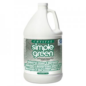 Simple Green Crystal Industrial Cleaner/Degreaser, 1 gal Bottle, 6/Carton SMP19128 0610000619128