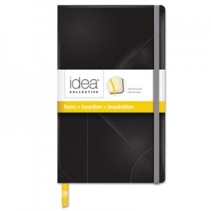 TOPS Idea Collective Journal, Hard Cover, Side Binding, 8 1/4 x 5, Black, 120 Sheets TOP56872 56872