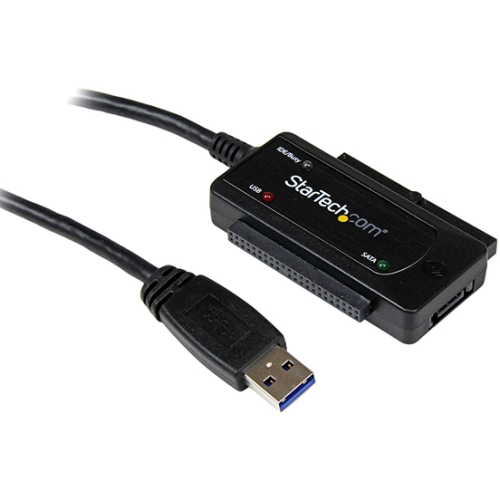 StarTech.com USB 3.0 to SATA or IDE Hard Drive Adapter Converter USB3SSATAIDE