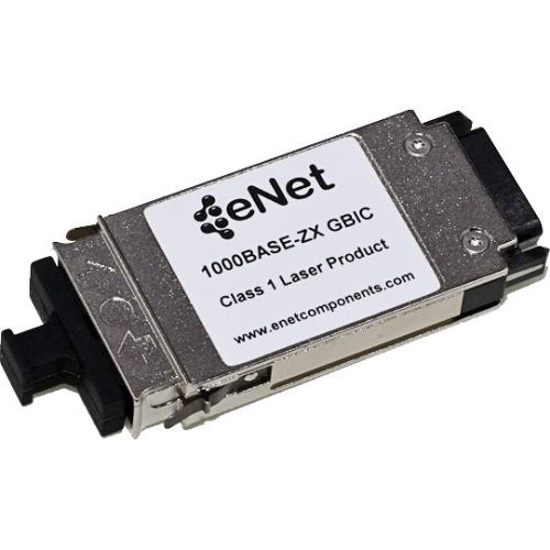 ENET 1000BASE-ZX GBIC 1550nm 70km SMF Transceiver SC Connector 100% Avaya Compatible 700013147-ENC