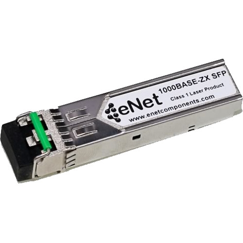 ENET 1000BASE-ZX SFP 1550nm 70km SMF Transceiver LC Connector 100% Avaya Compatible 720260185-ENC