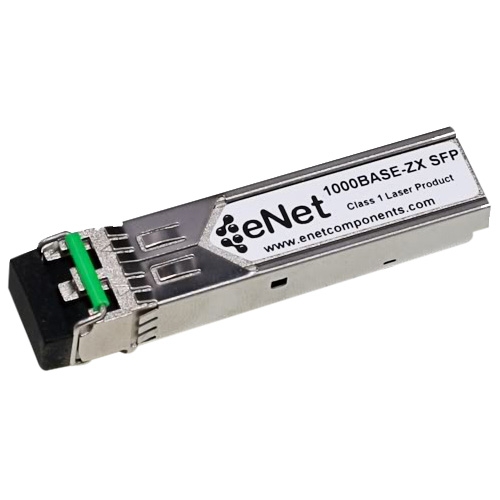 ENET 1000BASE-ZX SFP 1550nm 70km SMF Transceiver LC Connector 100% Foundry Compatible E1MG-LHA-ENC