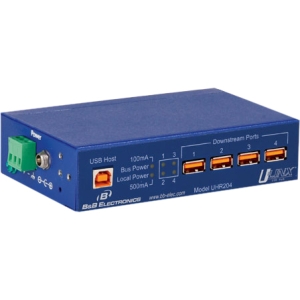 B+B USB 4 Port Industrial Hub UHR204