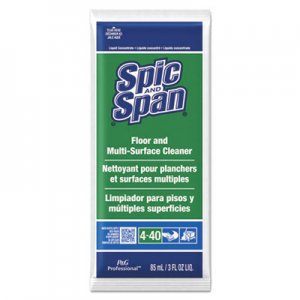 Spic and Span Liquid Floor Cleaner, 3 oz Packet, 45/Carton PGC02011 02011