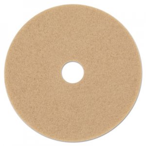 3M Ultra High-Speed Floor Burnishing Pads 3400, 20" Diameter, Tan, 5/Carton MMM05606 3400