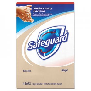 Safeguard Deodorant Bar Soap, Light Scent, 4 oz, 48/Carton PGC08833 08833