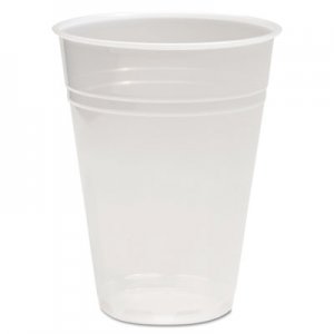 Boardwalk Translucent Plastic Cold Cups, 9 oz, Polypropylene, 25 Cups/Sleeve, 100 Sleeves/Carton BWKTRANSCUP9CT