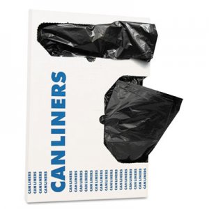 Good 'n Tuff Waste Can Liners, 33 gal, 9 microns, 33 x 39, Natural, 500/Carton (WBIGNT3340)