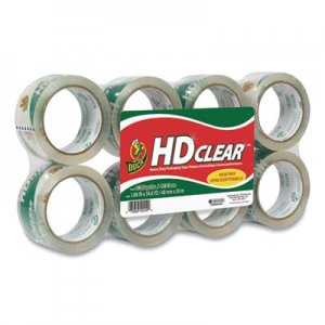 Duck Heavy-Duty Carton Packaging Tape, 3" Core, 1.88" x 55 yds, Clear, 8/Pack DUC282195 282195