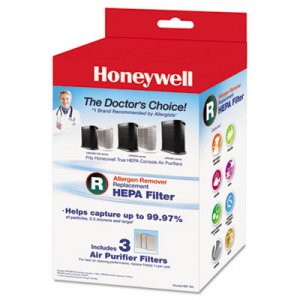 Honeywell Allergen Remover Replacement HEPA Filters, 3/Pack HWLHRFR3 HRFR3