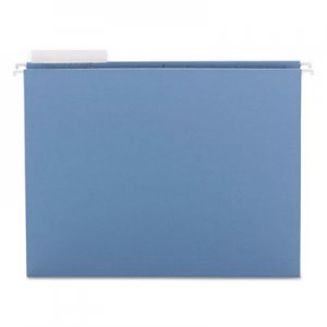 Smead Color Hanging Folders with 1/3 Cut Tabs, Letter Size, 1/3-Cut Tab, Blue, 25/Box SMD64021 64021