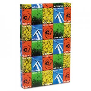 Mohawk Color Copy 98 Paper and Cover Stock, 98 Bright, 80lb, 11 x 17, 250/Pack MOW12215 12-215