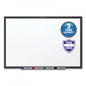 Quartet Classic Series Total Erase Dry Erase Board, 36 x 24, White Surface, Black Frame QRTS533B S533B