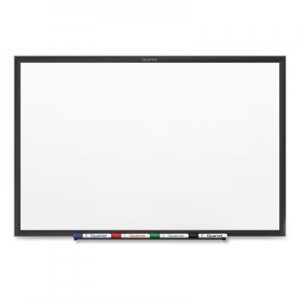Quartet Classic Series Nano-Clean Dry Erase Board, 72 x 48, Black Aluminum Frame QRTSM537B SM537B