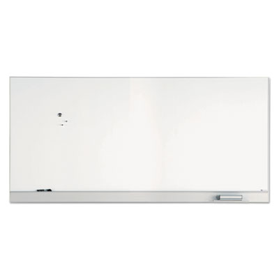 Iceberg Magnetic Dry Erase Board, Coated Steel, 96 x 46, Aluminum Frame ICE31280 31280