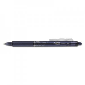 Pilot FriXion Clicker Erasable Retractable Gel Pen, Fine 0.7 mm, Navy Ink, Navy Barrel PIL31457 31457
