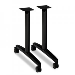 HON Huddle T-Leg Base for 24" and 30" Deep Table Tops, Black HONMTLEG24CP HMBTLEG24.C.P