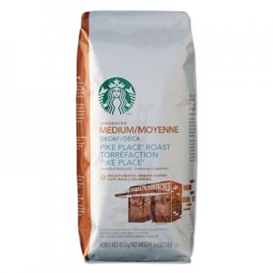 Starbucks Coffee, Ground, Pike Place Decaf, 1lb Bag SBK11029358 011029358