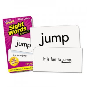 TREND Skill Drill Flash Cards, 3 x 6, Sight Words Set 2 TEPT53018 T53018