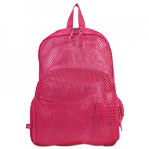 Eastsport Mesh Backpack, 12 x 5 x 18, Pink EST113960BJENR 113960BJENR