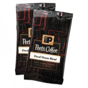 Peet's Coffee & Tea Coffee Portion Packs, House Blend, Decaf, 2.5 oz Frack Pack, 18/Box PEE504913 504913